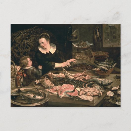 Der Fischmonger Postkarte (Vorderseite)