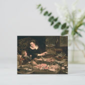 Der Fischmonger Postkarte (Stehend Vorderseite)