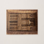 Der Fiskus von PETRA, Jordanien Puzzle (Horizontal)