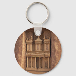 Der Fiskus von PETRA, Jordanien Schlüsselanhänger