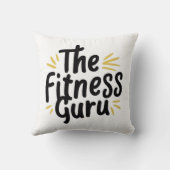 Der Fitness-Guru Kissen (Rückseite)