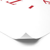 Der Fitnessraum ist mein valentiner Mädchenclub fü Poster (Ecke)