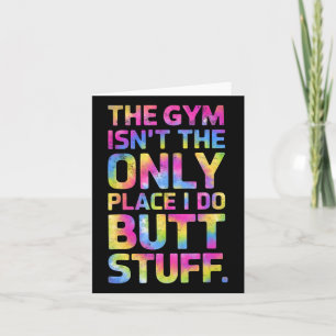 Der Fitnessraum ist nicht nur ein Ort, an dem ich Karte