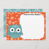 Der Flachbildschirm der Kinder danken Ihnen Dankeskarte (Vorne/Hinten)