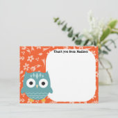 Der Flachbildschirm der Kinder danken Ihnen Dankeskarte (Stehend Vorderseite)