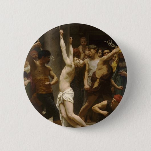 Der Flagellation unseres Lords Jesus Christus 1880 Button (Vorderseite)