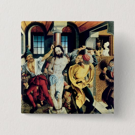 Der Flagellation von Christus Button (Vorderseite)