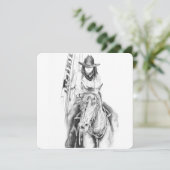 Der Flaggenträger (Stehend Vorderseite)