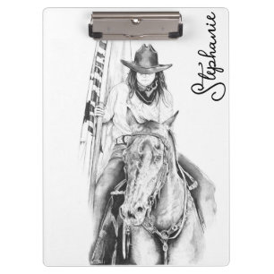 Der Flaggenträger Klemmbrett