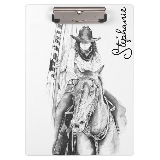 Der Flaggenträger Klemmbrett (Vorderseite)