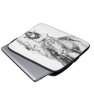 Der Flaggenträger Laptopschutzhülle