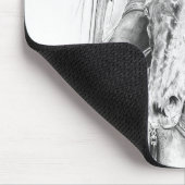 Der Flaggenträger Mousepad (Ecke)