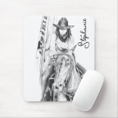 Der Flaggenträger Mousepad (Mit Mouse)