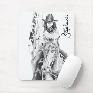 Der Flaggenträger Mousepad