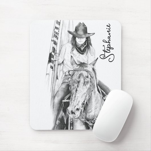 Der Flaggenträger Mousepad (Mit Mouse)