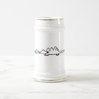 Der Flagon des Drachen Bierglas