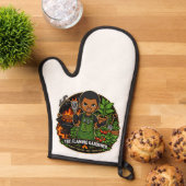 Der Flaming Gardener Ofenhandschuh (Oben unten)