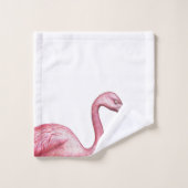 Der Flamingo Badhandtuch Set (Waschlappen)