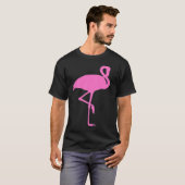 Der Flamingo der Männer T-Shirt (Vorne ganz)