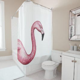 Der Flamingo Duschvorhang