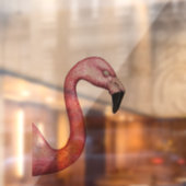 Der Flamingo Fensteraufkleber (Blatt 2)