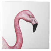 Der Flamingo Fliese (Vorderseite)