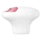 Der Flamingo Keramikknauf (Seitenansicht)