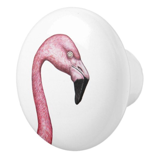 Der Flamingo Keramikknauf (Rechts)