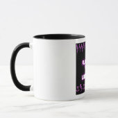 Der Flamingo Man & Lady Rosé Tasse (Links)
