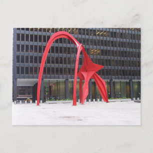 Der Flamingo Postkarte