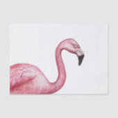 Der Flamingo Seidenpapier (Vorderseite)