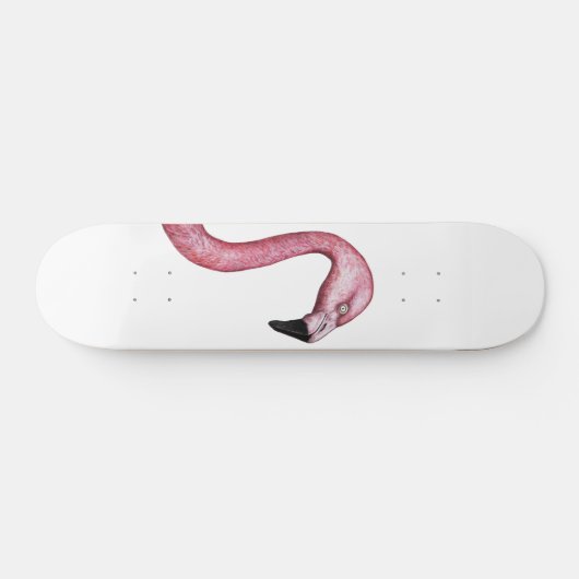 Der Flamingo Skateboard (Horizontal)