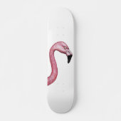 Der Flamingo Skateboard (Vorne)