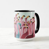 der Flamingo Tasse (VorderseiteRechts)