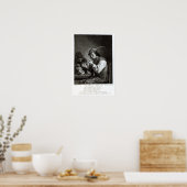 Der flämische Raucher Poster (Küche)