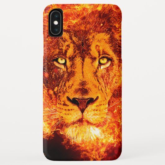 Der flammende PfingstLöwe von Judah Case-Mate iPhone Hülle (Rückseite)