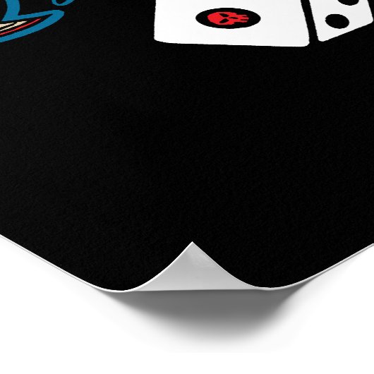 Der flammende Schädel spürt die Angst Poster (Ecke)