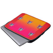 Der Flaschen-Sessel Laptopschutzhülle (Vorne Knopf)