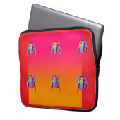 Der Flaschen-Sessel Laptopschutzhülle (Vorderseite Links)