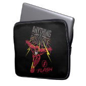 Der Flash | "Alles ist möglich" Laptopschutzhülle (Vorderseite Links)