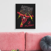 Der Flash | "Alles ist möglich" Leinwanddruck (Insitu (Wohnzimmer))