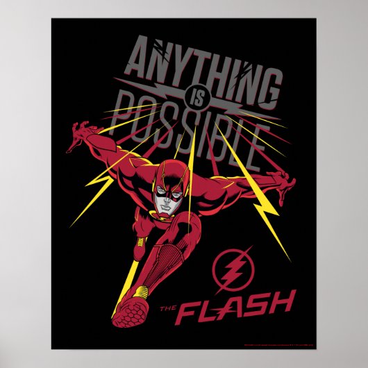 Der Flash | "Alles ist möglich" Poster (Vorne)