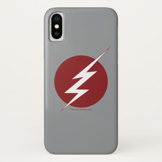 Der Flash | Blitz-Bolt-Logo Case-Mate iPhone Hülle (Rückseite)