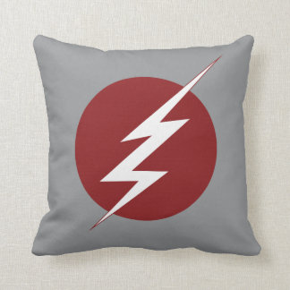 Der Flash | Blitz-Bolt-Logo Kissen