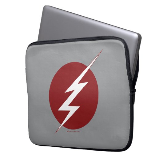 Der Flash | Blitz-Bolt-Logo Laptopschutzhülle (Vorderseite Links)