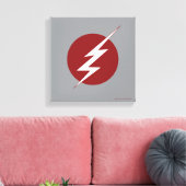 Der Flash | Blitz-Bolt-Logo Leinwanddruck (Insitu (Wohnzimmer))
