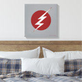 Der Flash | Blitz-Bolt-Logo Leinwanddruck (Insitu (Schlafzimmer))