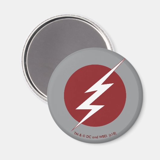 Der Flash | Blitz-Bolt-Logo Magnet (Vorderseite/Rückseite)