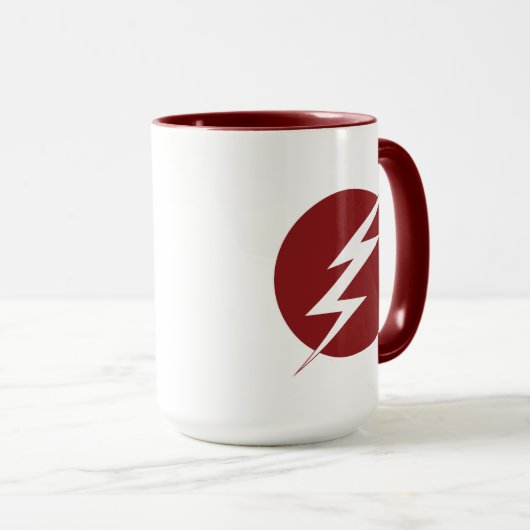 Der Flash | Blitz-Bolt-Logo Tasse (VorderseiteRechts)