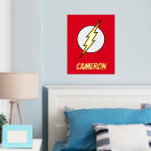 Der Flash | Blitzschlag Foliendrucke (In Situ (Schlafzimmer))